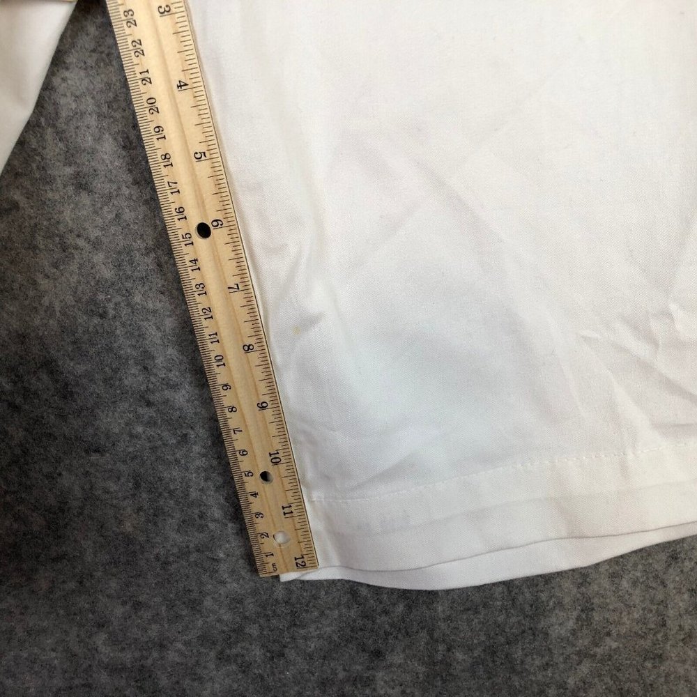 New York Co Shorts 6 28 White Mid Rise Bermuda Chino Work Casual Uniform Solid - Picture 5 of 9